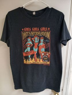 Dantes Inferno Room T-Shirt Womens Small Beetlejuice *10.00 Firm*