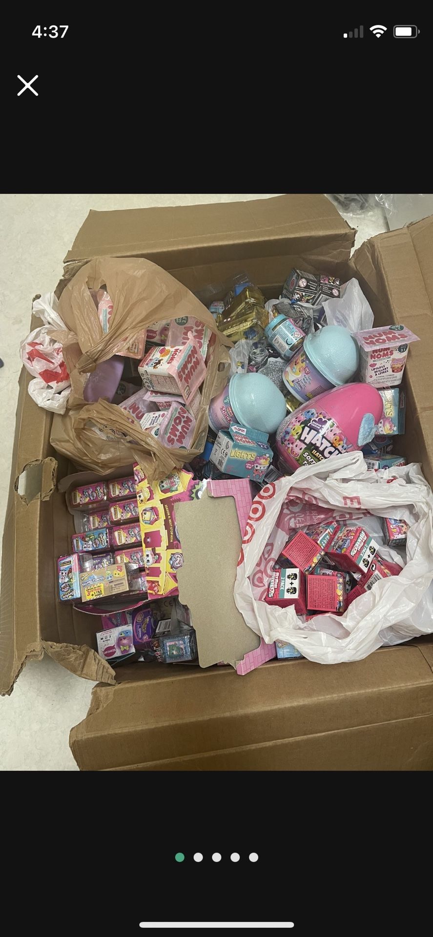 Easter Basket Blind Packs Shopkins Num Noms Hatchimals Monster High Minis