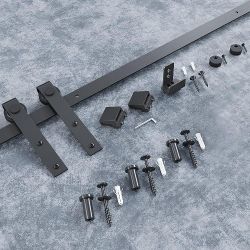 3 Foot Mini Barn Door Hardware Kit, No Cabinet Included