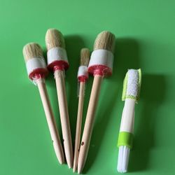 Car detailing brushes