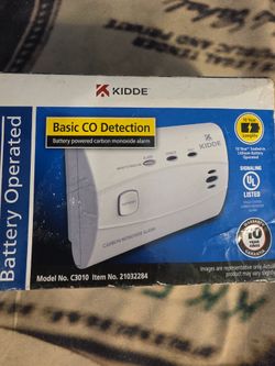 Kidde combon monoxide alarm