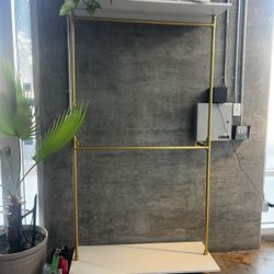 Wardrobe Rack W/ Shelves