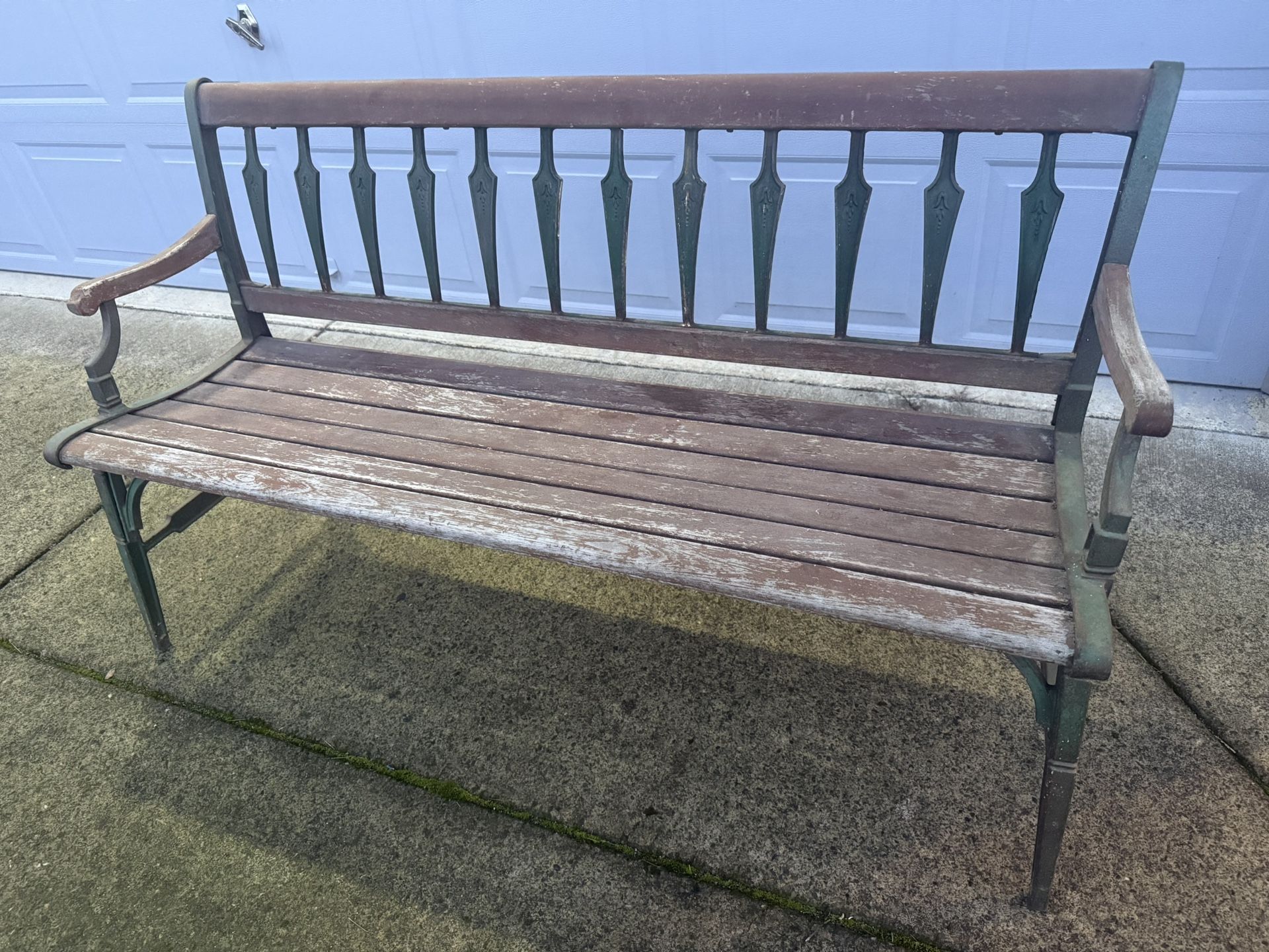 Antique Park Bench