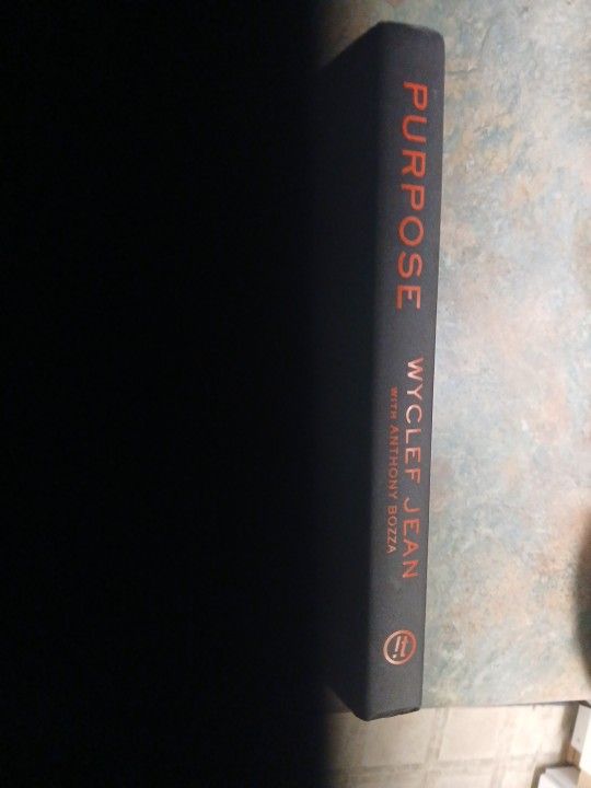 Wyclef John Signed Book Purpose