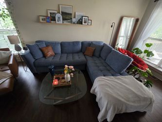 Light Blue Sectional For sale