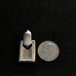 925 Sterling Silver Rhodium Plated