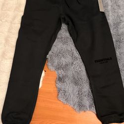 Brand New Essential Pants Size Small Black Cuffed 