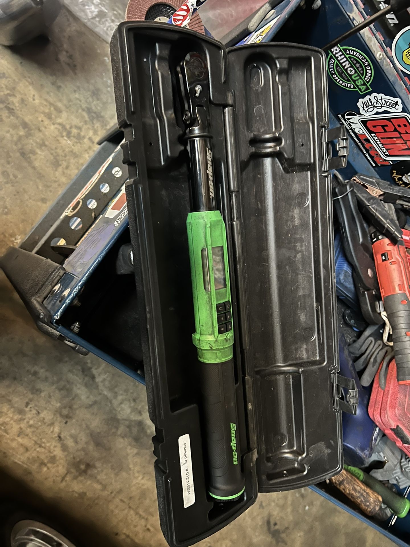 Snap On 3/8 Flex Head Electric Torque Wrench