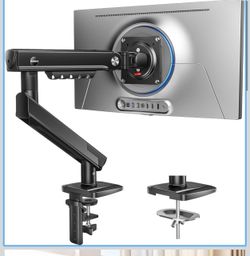 HUANUO FlowLift™ Single Monitor Mount, 13 to 32 Inch Monitor Arm