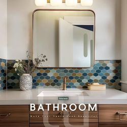 ✨ 4-Light Gold Bathroom Vanity Light - Modern Globe Fixture