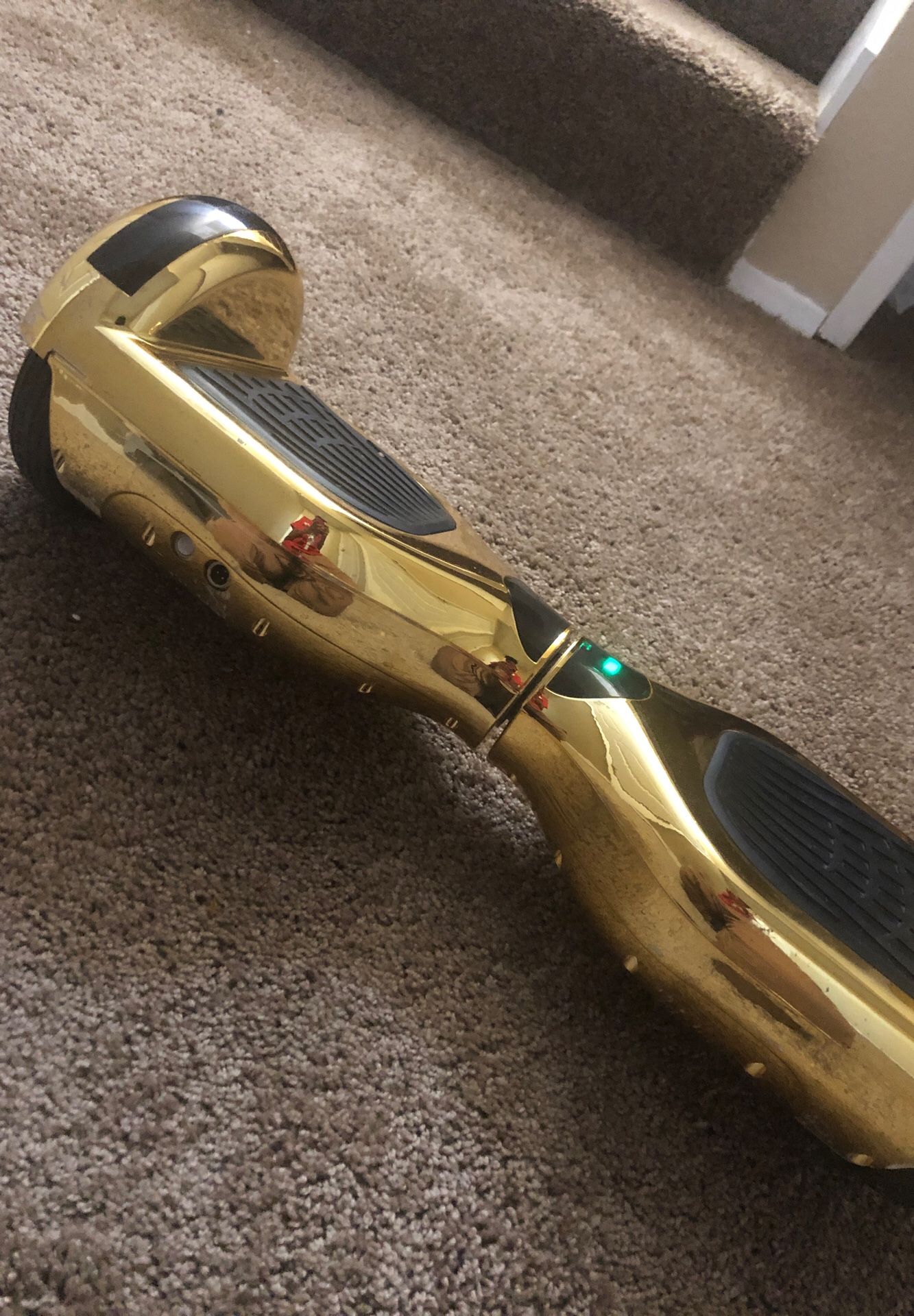 Gold hoverboard read details