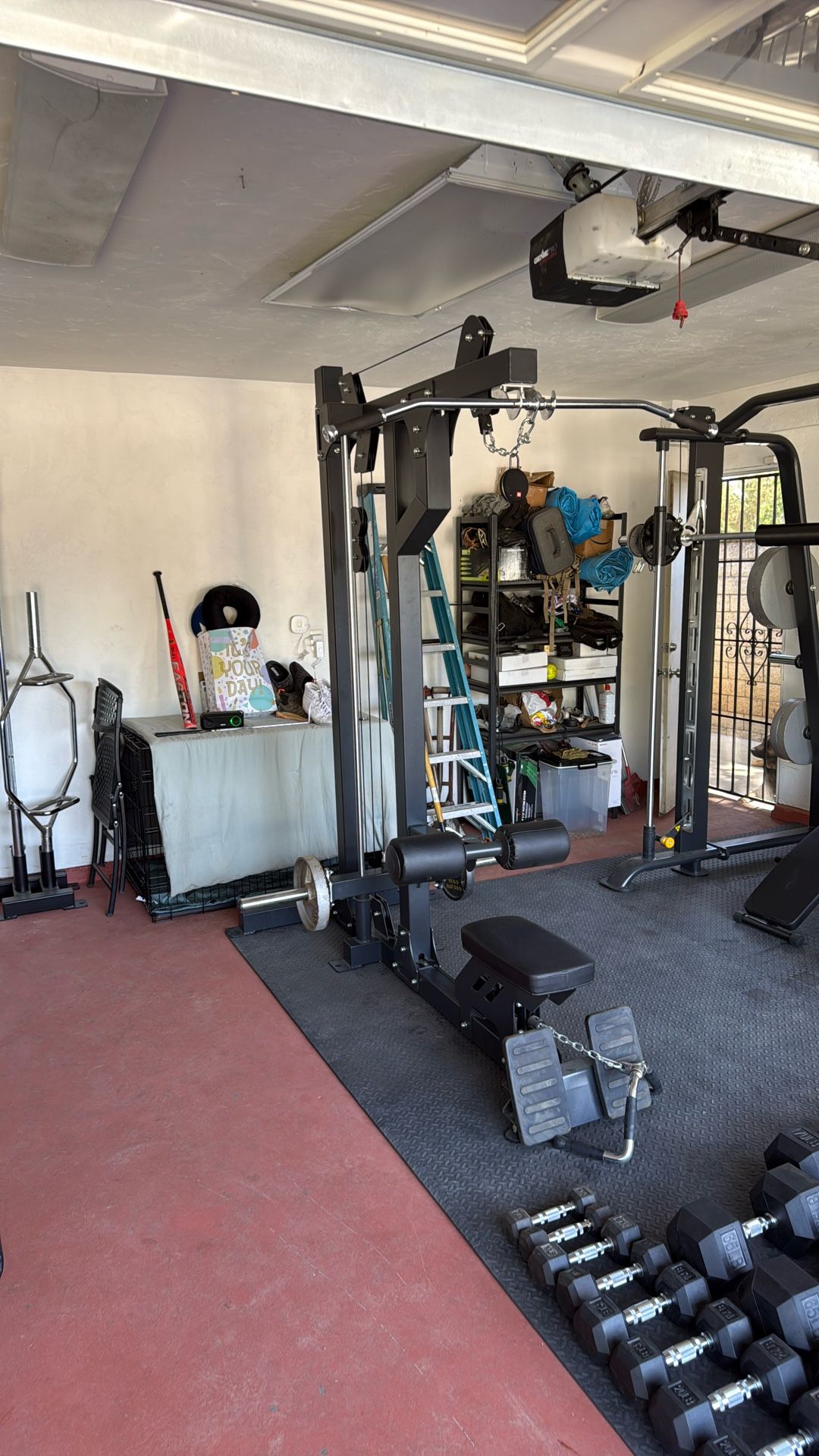 Lat Pulldown And Lower Workout