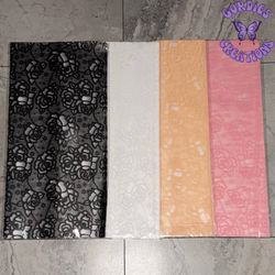 Rose Lace Floral Paper / Papel Koreano