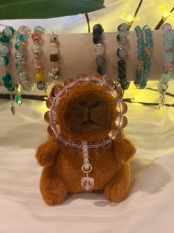 Fancy Orbs with Lion head Charm Bracelet 🦁