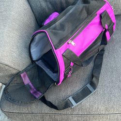 Small Animal Carrier Purple