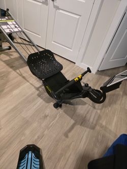 Total Gym Incline Row Trainer – Space-Saving Folding Rowing Machine