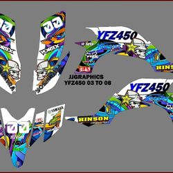 Yfz450 Graphic Kit 