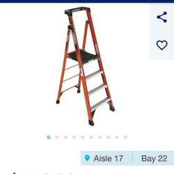 Weiner 7ft Platform Ladder 