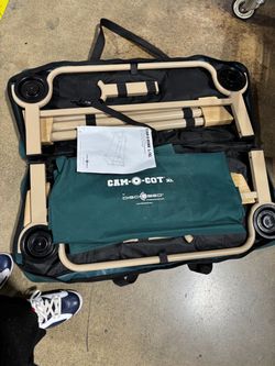 Cam-o-bunk with leg extensions