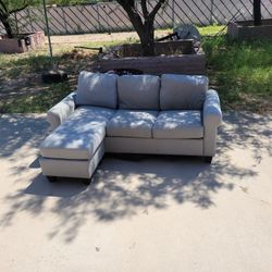 Beautiful L Shape Sectional Reversable Chaise 