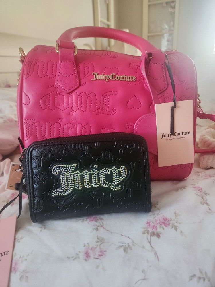 Juicy Couture Handbag And Wallet