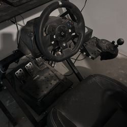 Wheel Shifter Pedals And Stand 
