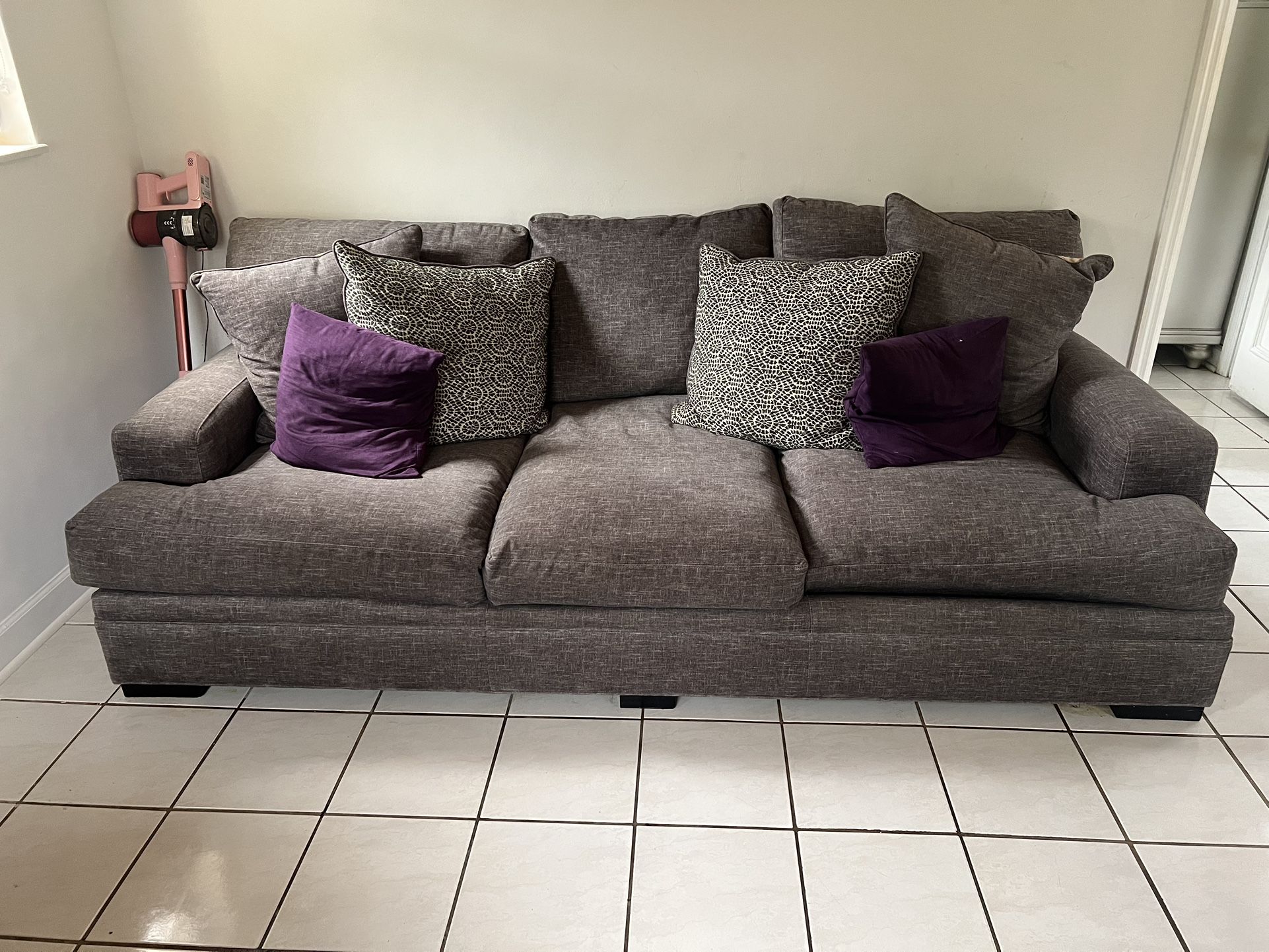 Extra Large Sofa and Ottoman Set including all cushions!!!