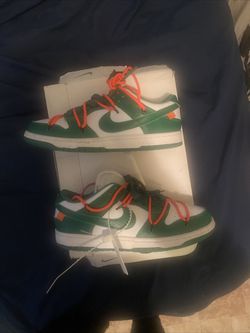 Nike Dunk Low x OFF-WHITE Pine Green 2019 for Sale