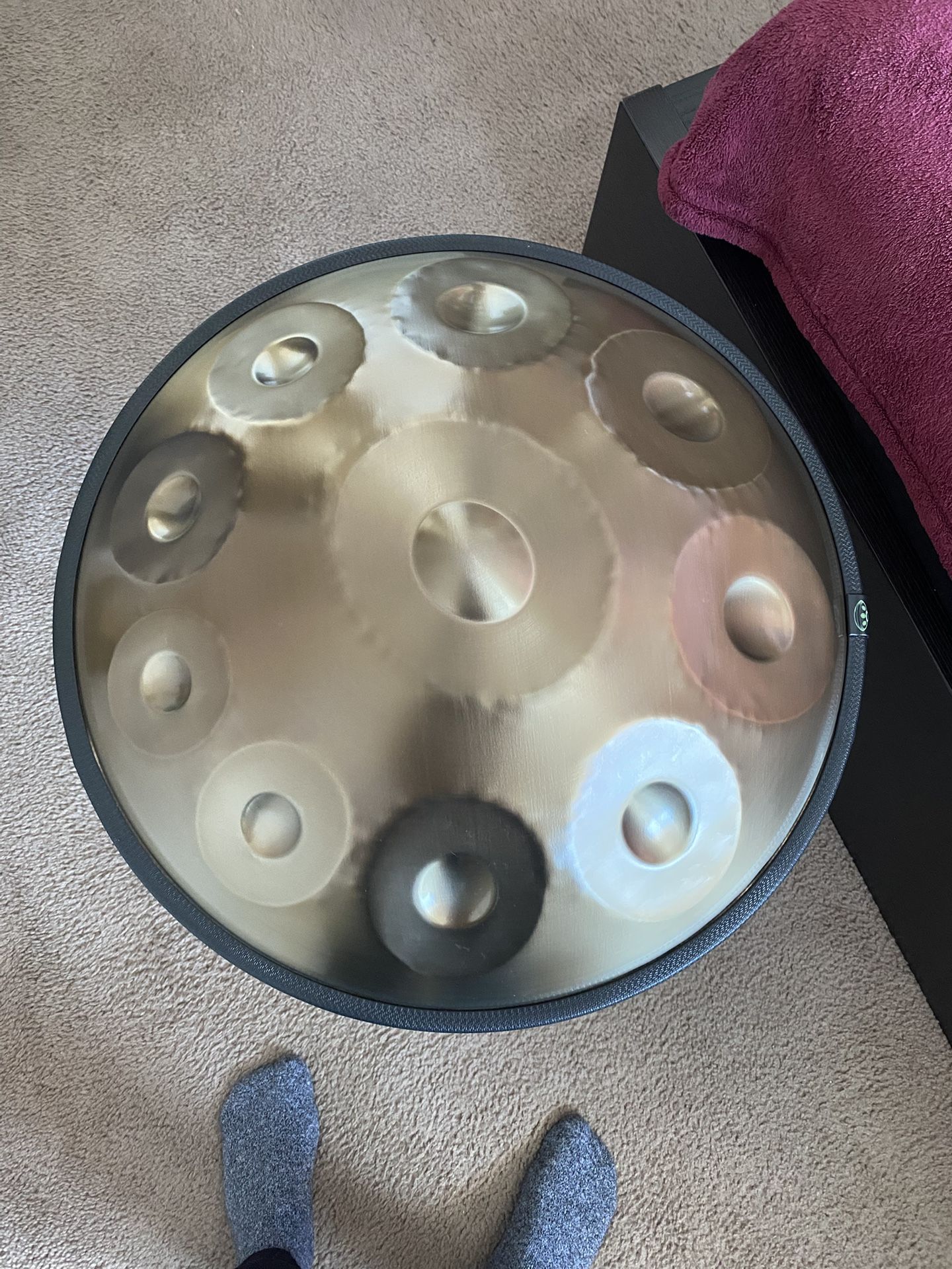 22 Inch Handpan (D Minor Kurd)
