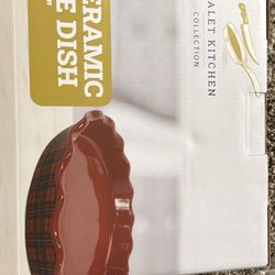 Chalet Kitchen Collection Ceramic Pie Dish