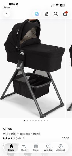 NUNA Mixx series bassinet+stand