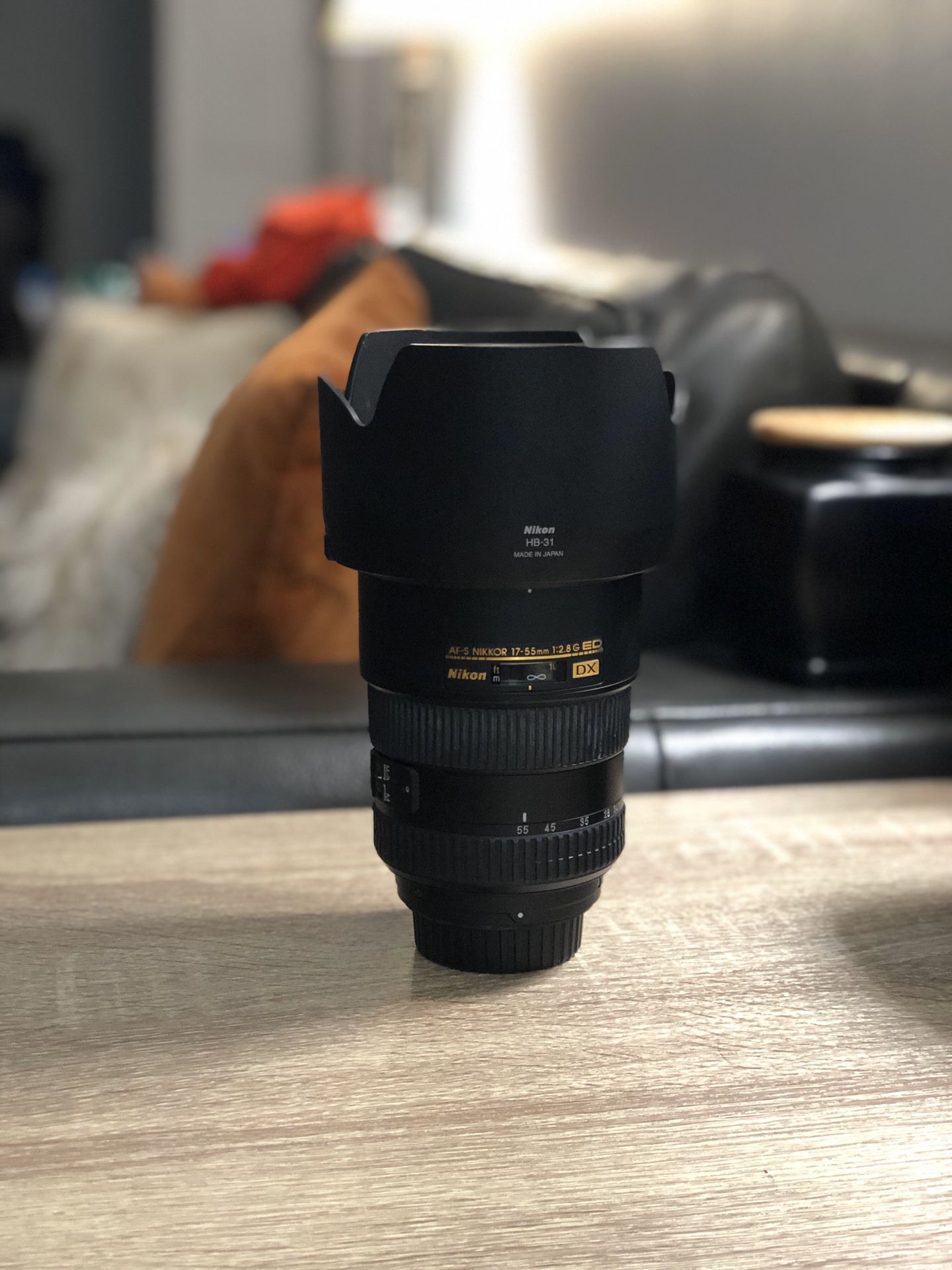 Nikon 17-55mm 2.8G DX lens