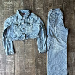 Womens Jean Set