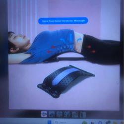 Back Lumber Relief Pain Stretcher Acupuncture Spine Relax Board 