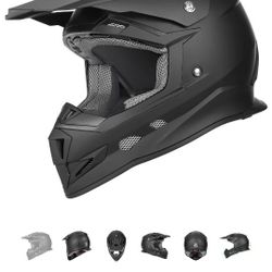 Used GLX GX23 Dirt Bike Helmet 