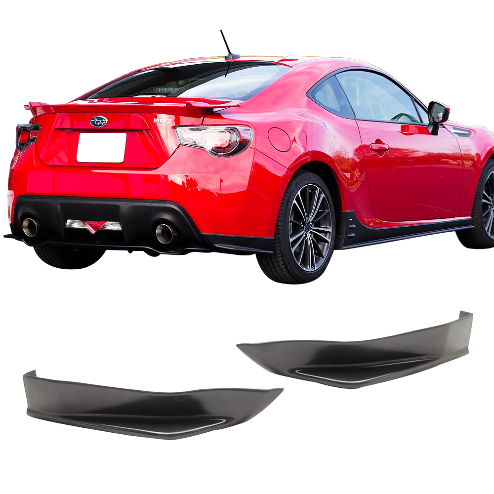 Fits 2013-2016 Scion FR-S/Toyota 86/13-20 Subaru BRZ STI Rear Aprons Valences
