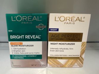 Loreal Paris facial moisturizers 2 x $25