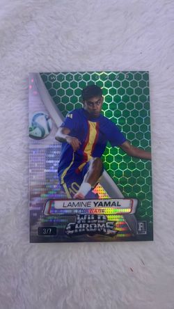 Lamine Yamal Wild Chrome Wild Card 3/7