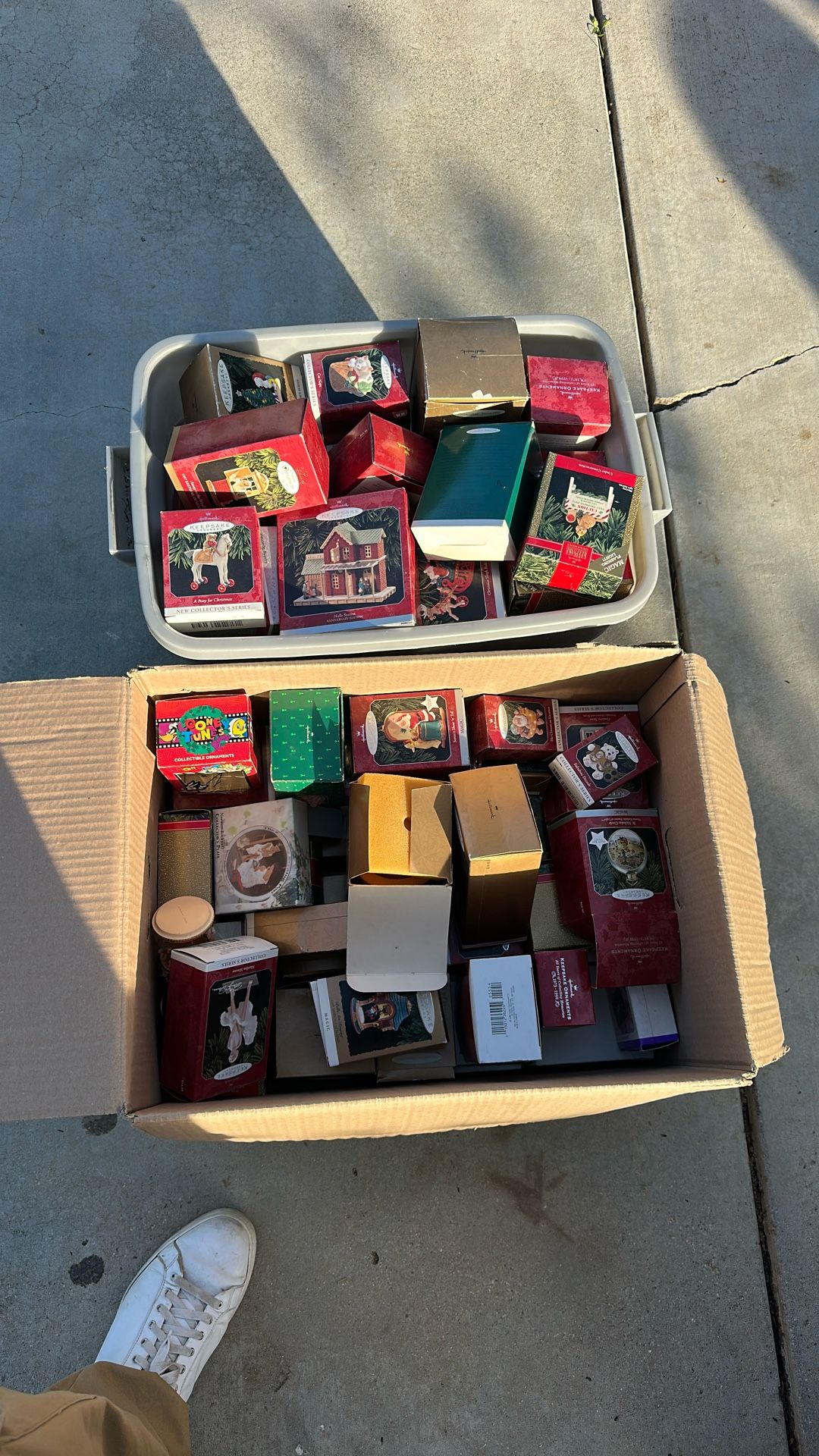 Hallmark vintage ornaments