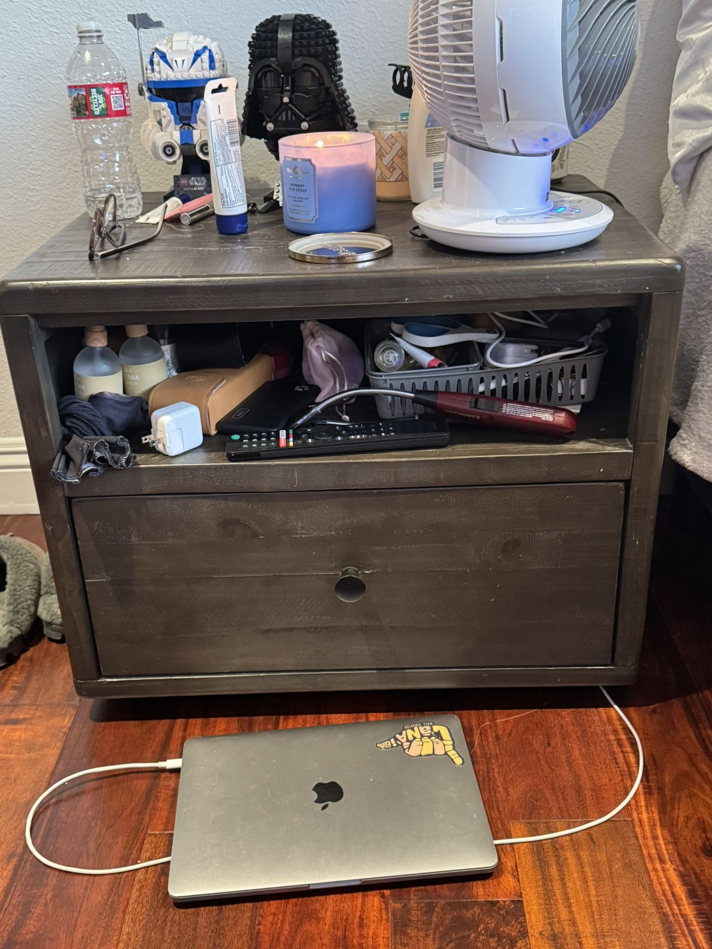 Bed Frame, Nightstand And Dresser