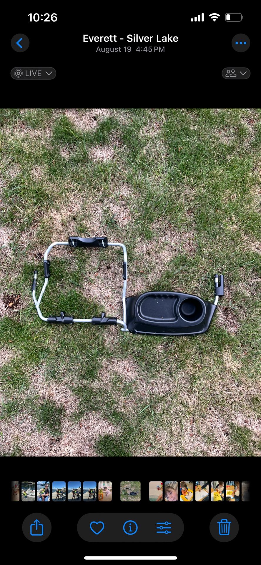 Bob Double Stroller Attachment
