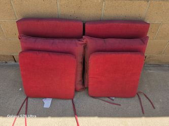 Free used deep seat cushion RED
