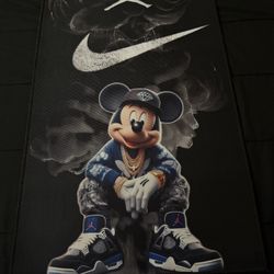Michael Jordan/ Mickey Rug