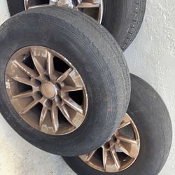 Used tires rims