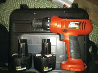 Like New Black & Decker Firestorm Cordless Drill with Two Batteries