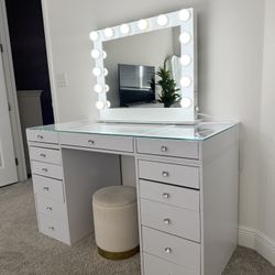 Vanity With Mirror