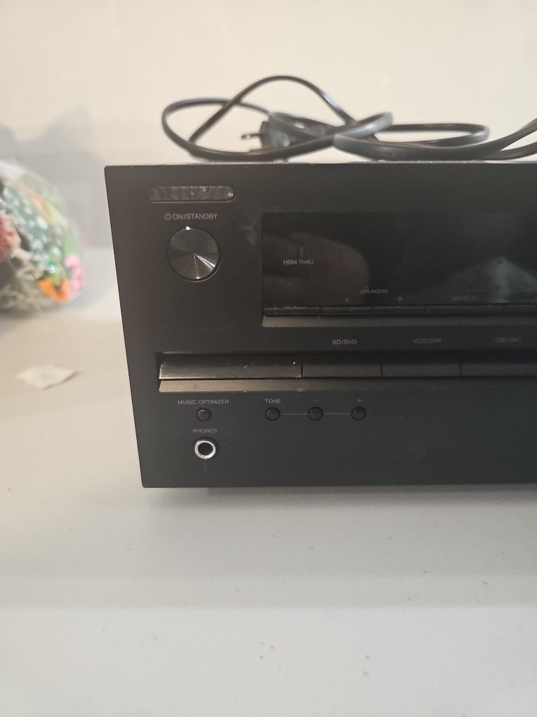 Onkyo AV Receiver HT-R391 5.1-Channel For Home Theater Surround Sound System