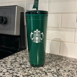 Starbucks Green Reusable Cup