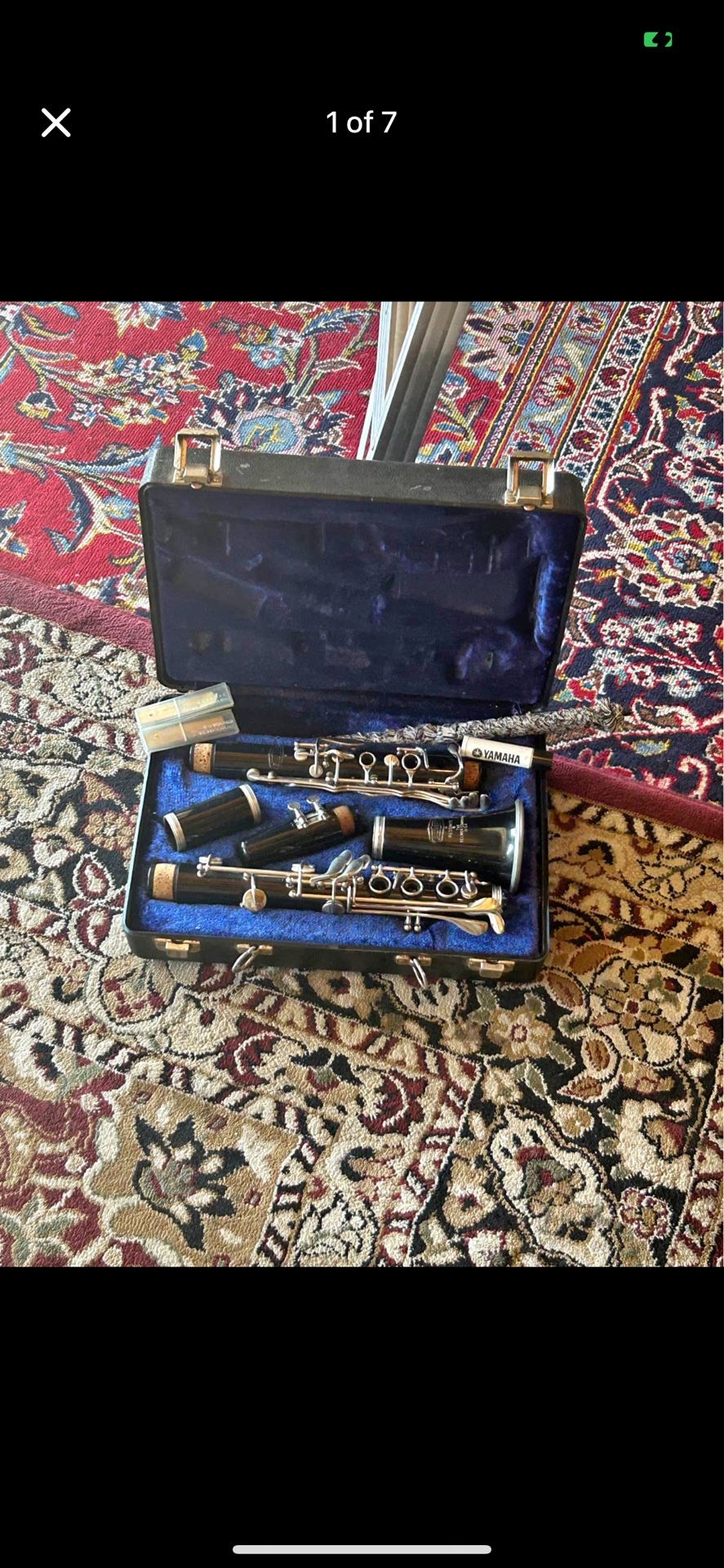 Gorgeous Clarinet Bundy Made In Usa 🇺🇸 Silver