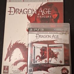 Dragon Age Origins Ultimate Edition PS3 Video Game  & Strategy Guide